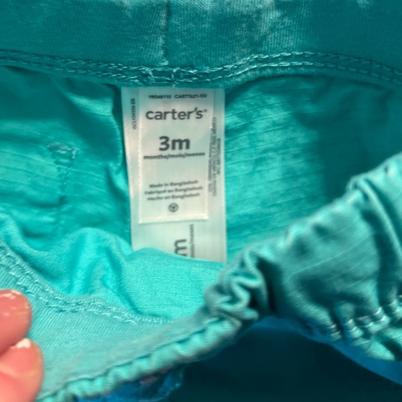 Carter’s two piece t shirt and shorts outfit 3M infant baby - Picture 2 of 5